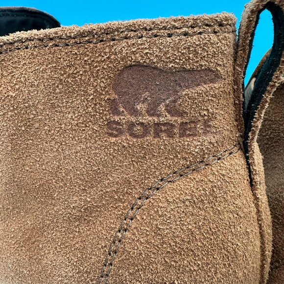 Sorel Women's Evie Ankle Pull On Bootie, Size 10, Cognac Brown - Picture 9 of 12